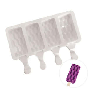 Cake Craft Checkers Popsicle Silicone Mould