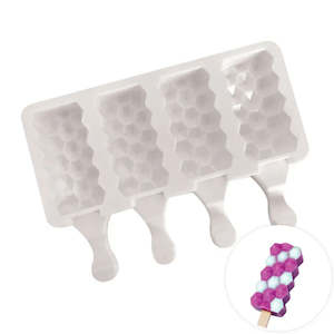 Cake Craft Hex Blocks Popsicle Silicone Mould