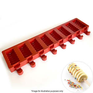 Cake Craft Swirl Popsicle Silicone Mould