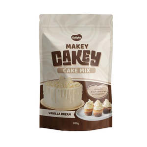 Flavour Ingredients: GoBake Makey Cakey Cake Mix - Vanilla Dream | 800g