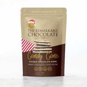Remarkable Chocolate Luxury Bark - Double Choc Candy Cane | 125g