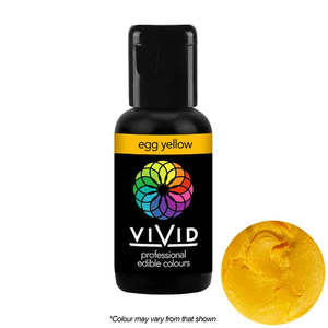 Colours Sprays: Vivid Gel Food Colour Egg Yellow 21g