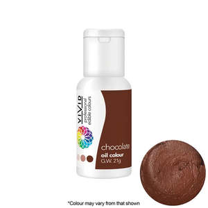 Vivid Oil Based Food Colour Chocolate 21g