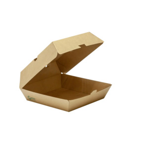 Eco: Green Choice Kraft Corrugate Dinner Box | 200/Ctn