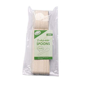 EcoCook Sugarcane Spoons | 20/Pack