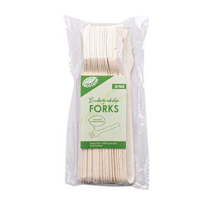 EcoCook Sugarcane Forks | 20/Pack