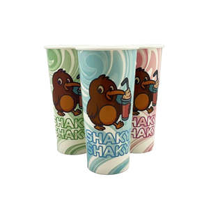 Qiwi Milkshake Cup 'Shaky Shaky' 24oz | 25/Pack