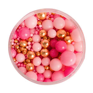 Sprinkles: Sprinks Pink Velvet Crunch Sprinkles - 70g