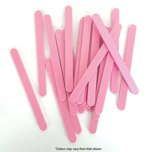 Cake Dowels: Acrylic Cake Popsicle Sticks Pink | 12/Pack