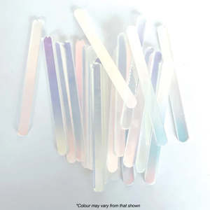 Cake Dowels: Acrylic Cake Popsicle Sticks Rainbow | 12/Pack
