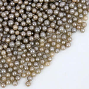 Sprinkles: GoBake Sugar Pearls 4mm Pearl Silver 80g