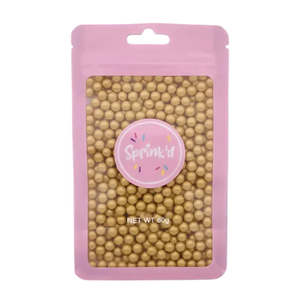 Sprinkles: Sprink'd Sugar Balls Gold 4mm 60g
