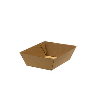 Kraft Corrugate Tray #1 130x90x50mm | 50/Pack