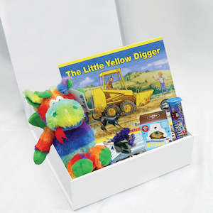 Kids: Little Yellow Digger chocolate bomb Gift Box