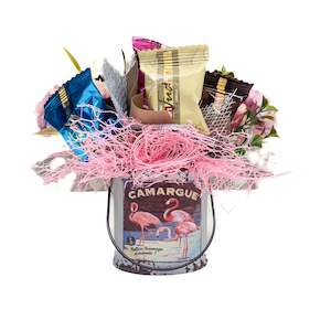 Gift Boxes: Mini ceramic paint bucket arrangement