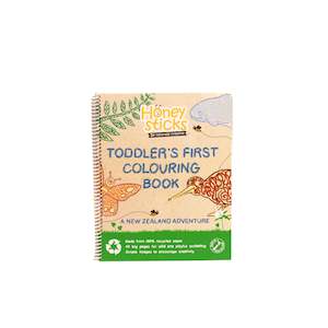 Toys: Honey Sticks Toddler Colouring Book