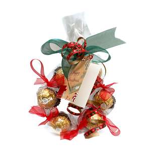 Chocolate Christmas Wreaths