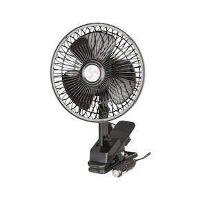 Electronics: Rovin Oscillating Fan with Clamp 6 Inch GH1400
