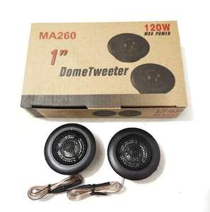 MA Audio 1” 120w Titanium Dome Tweeter (MA260)