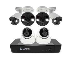Swann: Swann 8CH 4K NVR Kit with 6 x 4K PIR Cameras