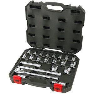 POWERBUILT 23 Piece Metric 1/2 inch Socket Set - KBT2759