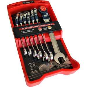 ToolPRO Ratchet Spanner Set Flex Head SAE 7 Piece