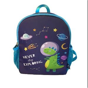 SPACE DINOSAUR BACKPACK PURPLE
