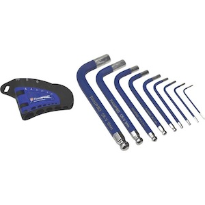 ToolPRO Short Hex Key Set Metric 9 Pieces