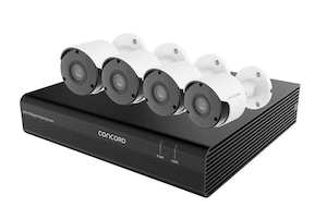 Concord 4 Channel AHD DVR Kit - 4 x 1080p Bullet Cameras V3 QV5060