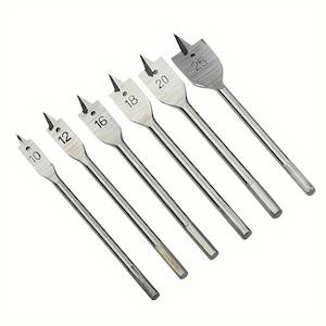 6Pcs Wood Flat Drill Sets 10mm-25mm