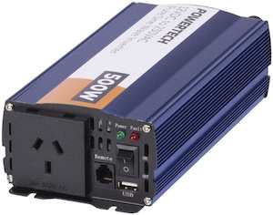 Powertech 500W 12VDC to 230VAC Pure Sine Wave Inverter - Electrically Isolated MI5734