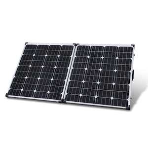Frontpage: Powertech 12v 160w Folding Solar Panel with 5m Cable ZM9178