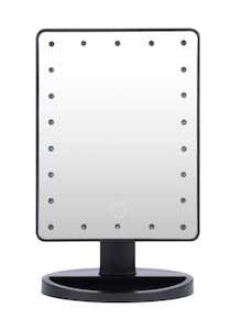 Electronics Photography: Allure Glamour Makeup Mirror - Black