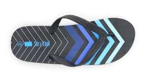 Footware: Surfzone Men’s Chevron Jandals