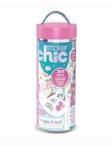 Stationery: Make It Real: Sticker Chic - Rainbow Chic