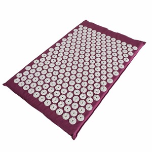Acupressure Mat and Pillow Set Purple