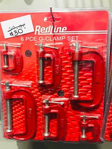Tools: REDLINE G-Clamp Set 6pcs