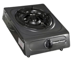 Lpg Gas Stoves: Single Burner Auto Ignition LPG Gas Stove Powder Coated Panel - HT-G-1028