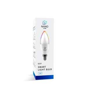 Bulk Items Cheap And Start Your New Business: Nanohome Colour / Warm & Cool C37 5W E14 Smart Light Bulb (10 PACK)