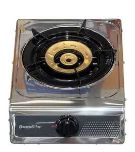 Lpg Gas Stoves: Single Burner Auto Ignition Stainless Steel Panel Gas Stove 1-04SNNCP-1