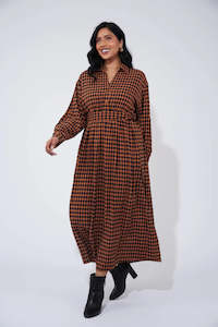 Haven Casablanca Dress Kohl/Dune