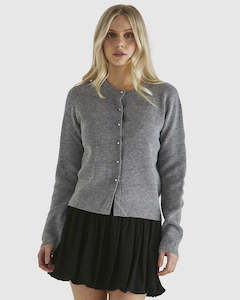 Cardis: Sass Jagger Cardi Grey Marle