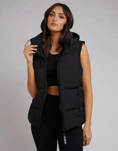 New Arrivals: All About Eve Remi Luxe Puffer Vest Black