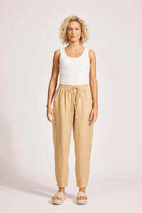 Eb Ive: Eb & Ive Miramar Pant-Camel