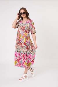 Lemon Tree: Lemon Tree Marissa Dress Garden Print