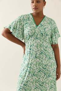 Dresses: Isle of Mine Oline Midi Dress-Jasmine