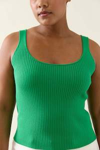 Isle of Mine Adele Tank-Green