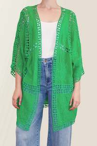 Isle Of Mine: Isle of Mine Oline Kimono Green OS