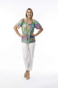 Tops: Orientique Santa Cruz Top