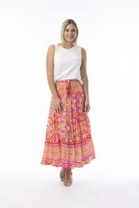 Orientique Montevideo Skirt Pink